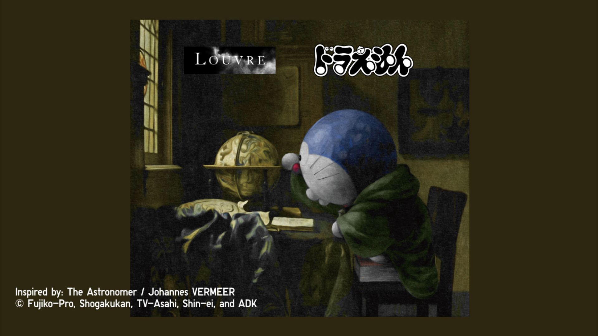 踏上穿越時空的藝術冒險！哆啦 A 夢 X 羅浮宮跨界聯名 UT 開賣