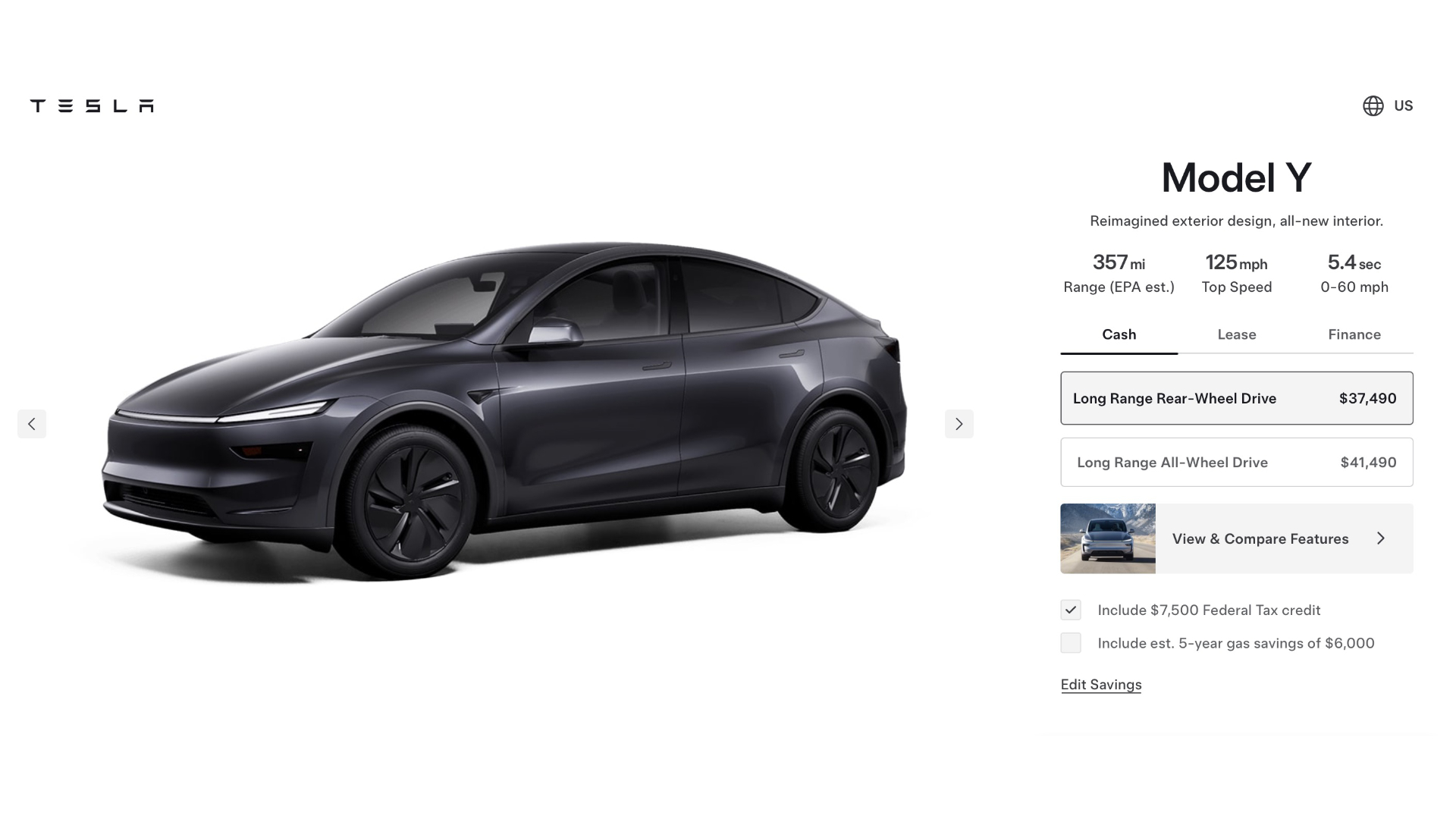 Tesla 特斯拉推出全新 Model Y 長程後驅版！售價不變但續航更長、加速更快、音響升級