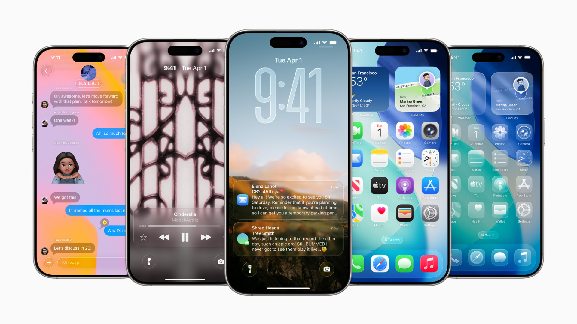 iOS 26 正式發表！Apple Intelligence 將支援繁體中文、介面全面翻新、功能更智慧