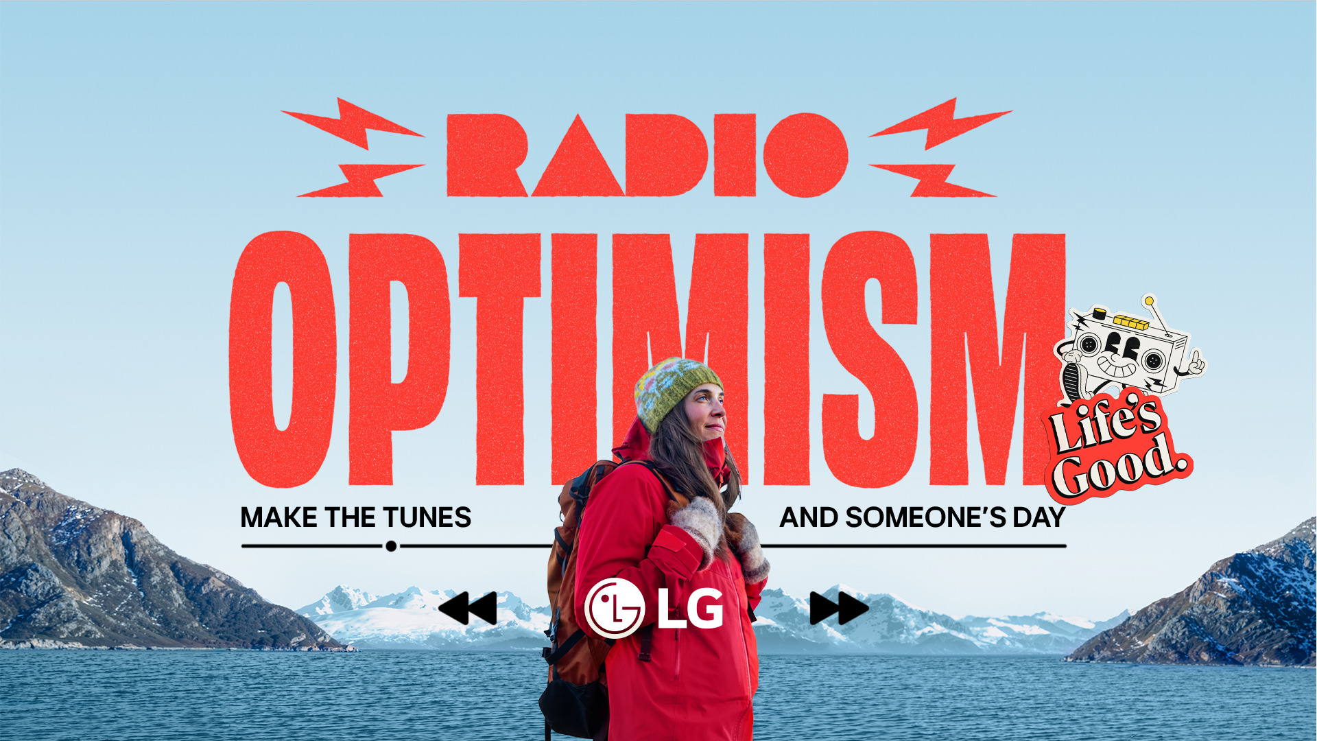 LG 推出「RADIO OPTIMISM」全球品牌活動！台灣限定「美好生活電台」即日起限時開播