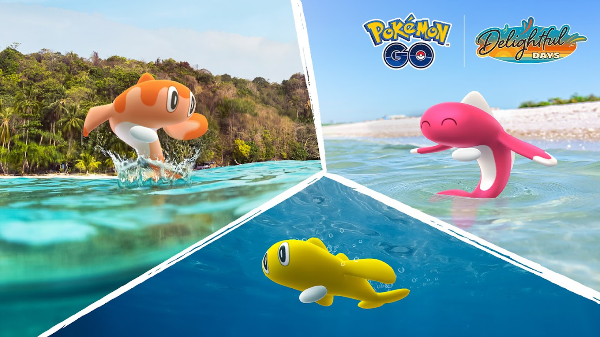米立龍將於《Pokémon GO》的「潑水節」活動中首度登場！
