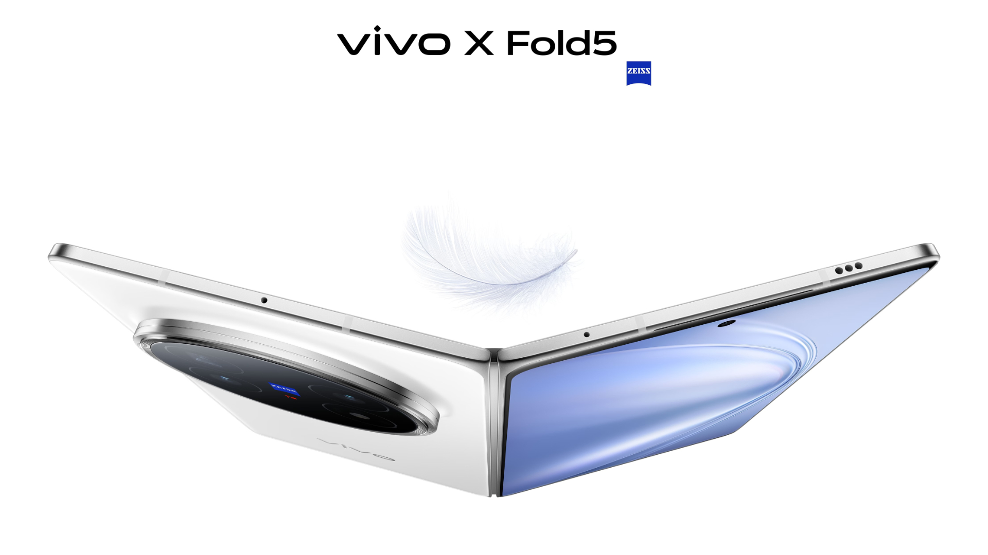 輕如鴻毛、強如泰山！vivo X Fold5 摺疊旗艦將於 7/9 登台亮相