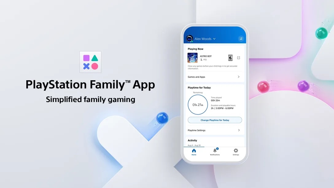 PlayStation Family 全球登場！為家長監控而生，即時通知、遊玩時間與消費全掌握