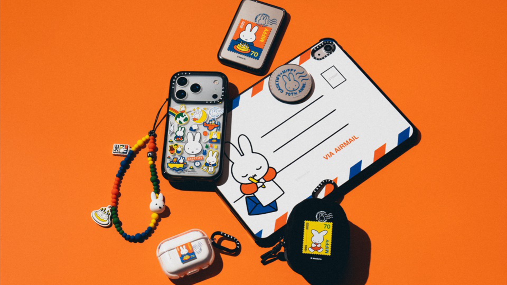 純真不退流行！Miffy x CASETiFY 聯名系列將童趣化作日常溫度，10/23 限量開賣