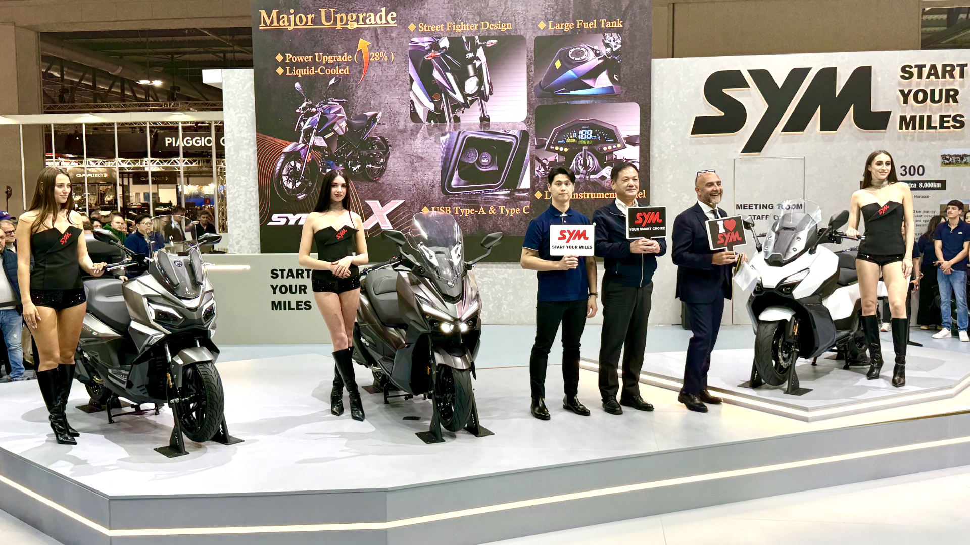 龜、豹、獅三靈魂領銜！SYM 三陽於義大利米蘭車展發表八款全新車型