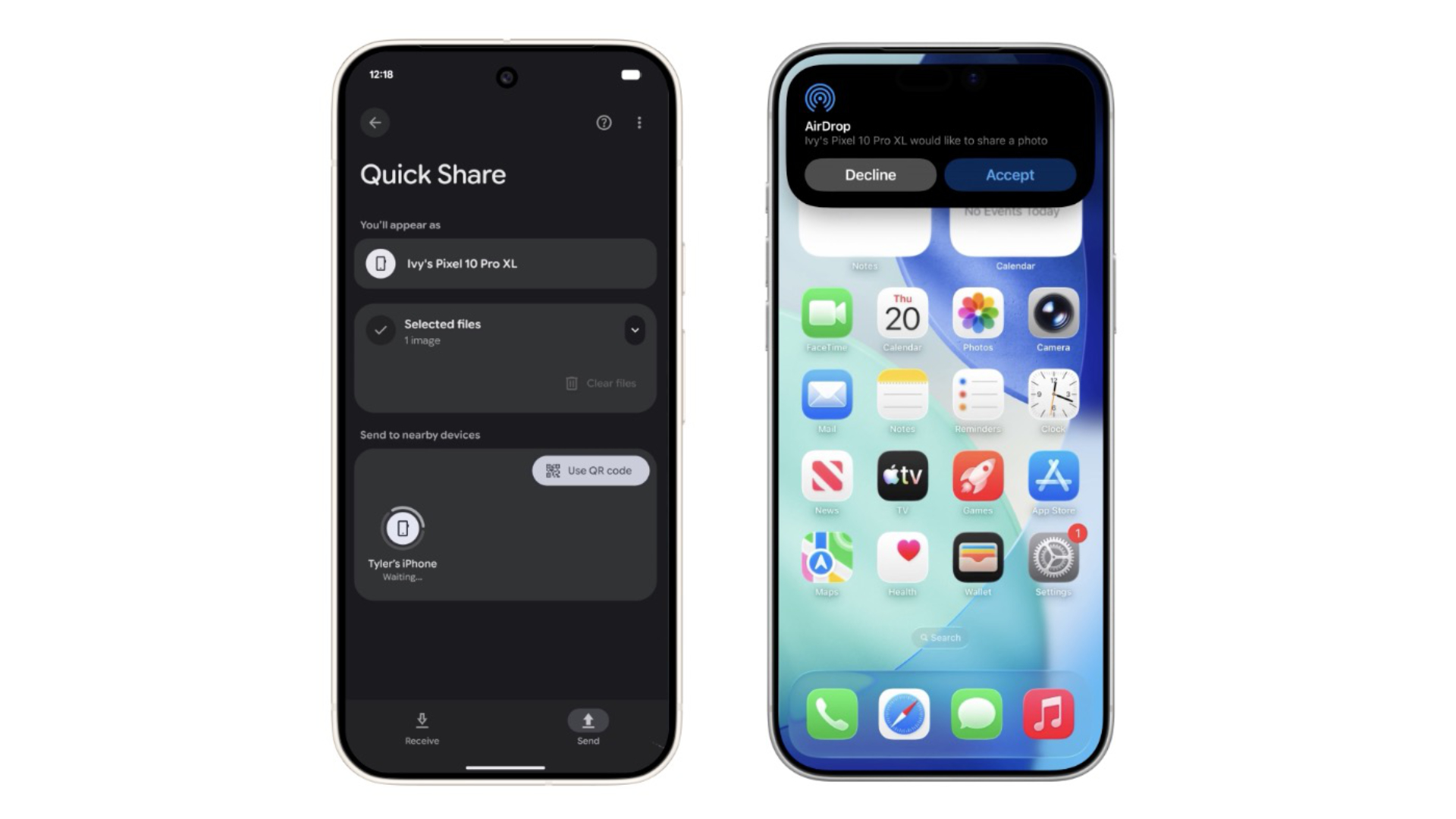 史詩級更新！Google Quick Share 終於能跟 AirDrop 互傳，Pixel 10 系列率先開跑
