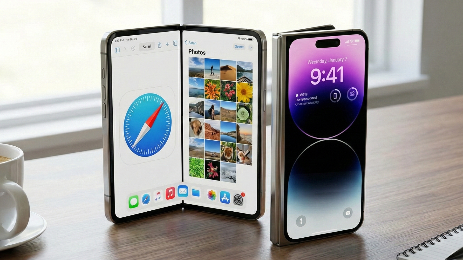 摺疊 iPhone 效應發威！Counterpoint：供應鏈需求看漲，2026 年摺疊面板出貨將迎爆發性成長